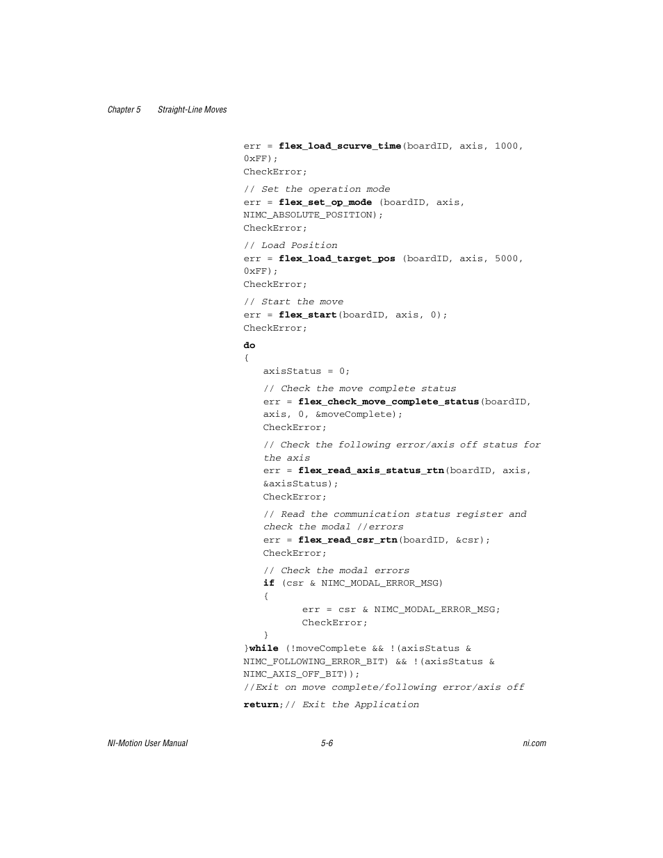 National Instruments NI-Motion User Manual | Page 61 / 305