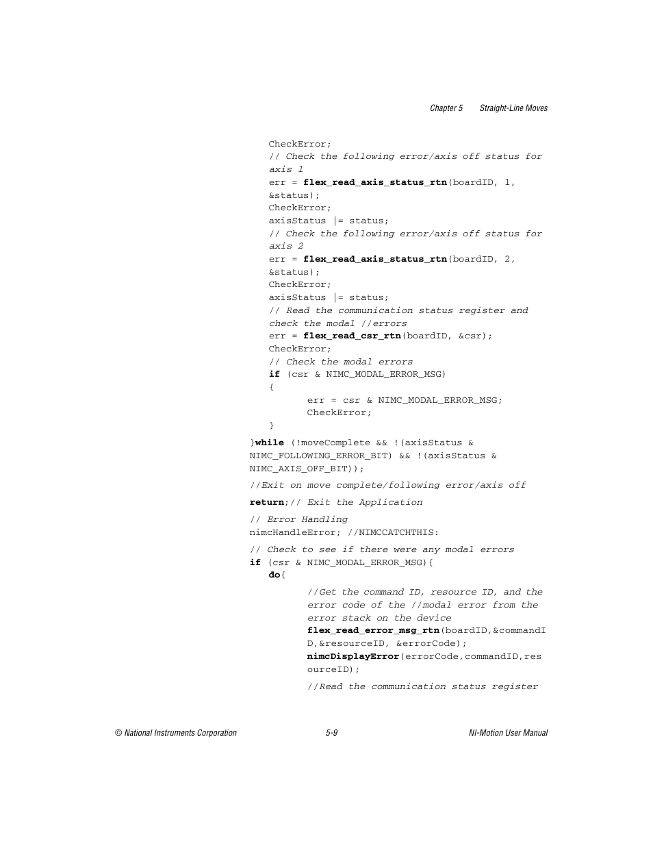 National Instruments NI-Motion User Manual | Page 64 / 305