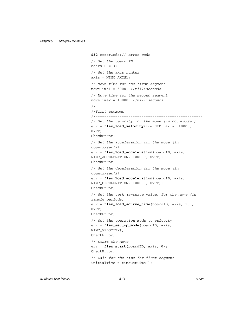 National Instruments NI-Motion User Manual | Page 69 / 305