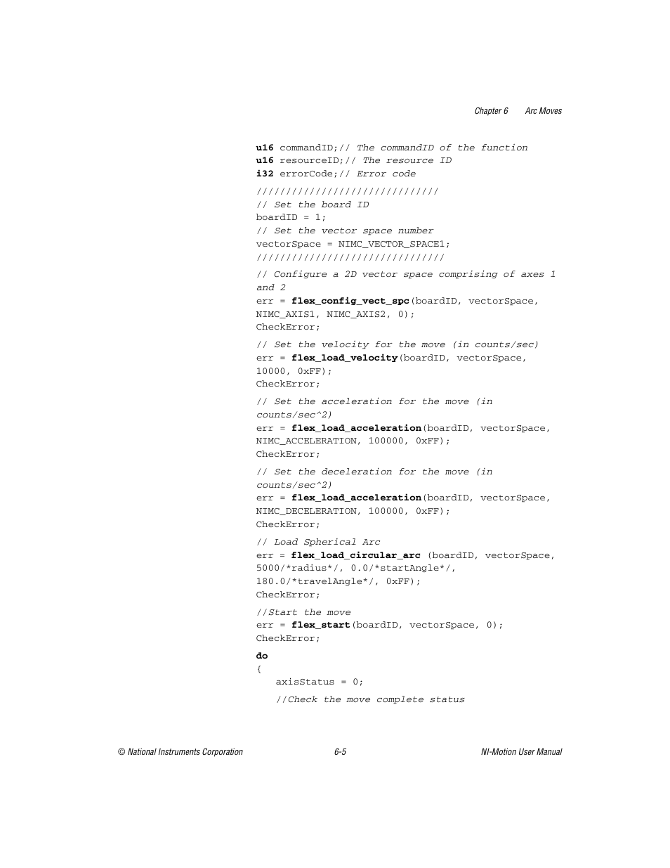 National Instruments NI-Motion User Manual | Page 83 / 305