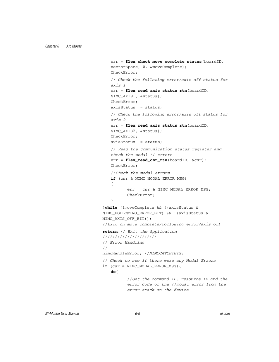 National Instruments NI-Motion User Manual | Page 84 / 305