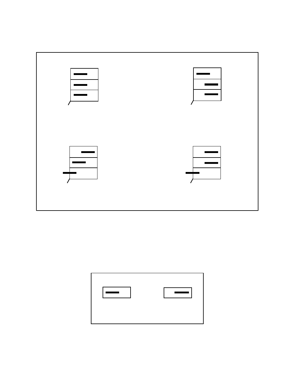 Talk/listen modes, Figure 2-2. possible settings for gpib-com jumpers, Figure 2-3. jumper w1 settings | National Instruments GPIB-COM User Manual | Page 16 / 56