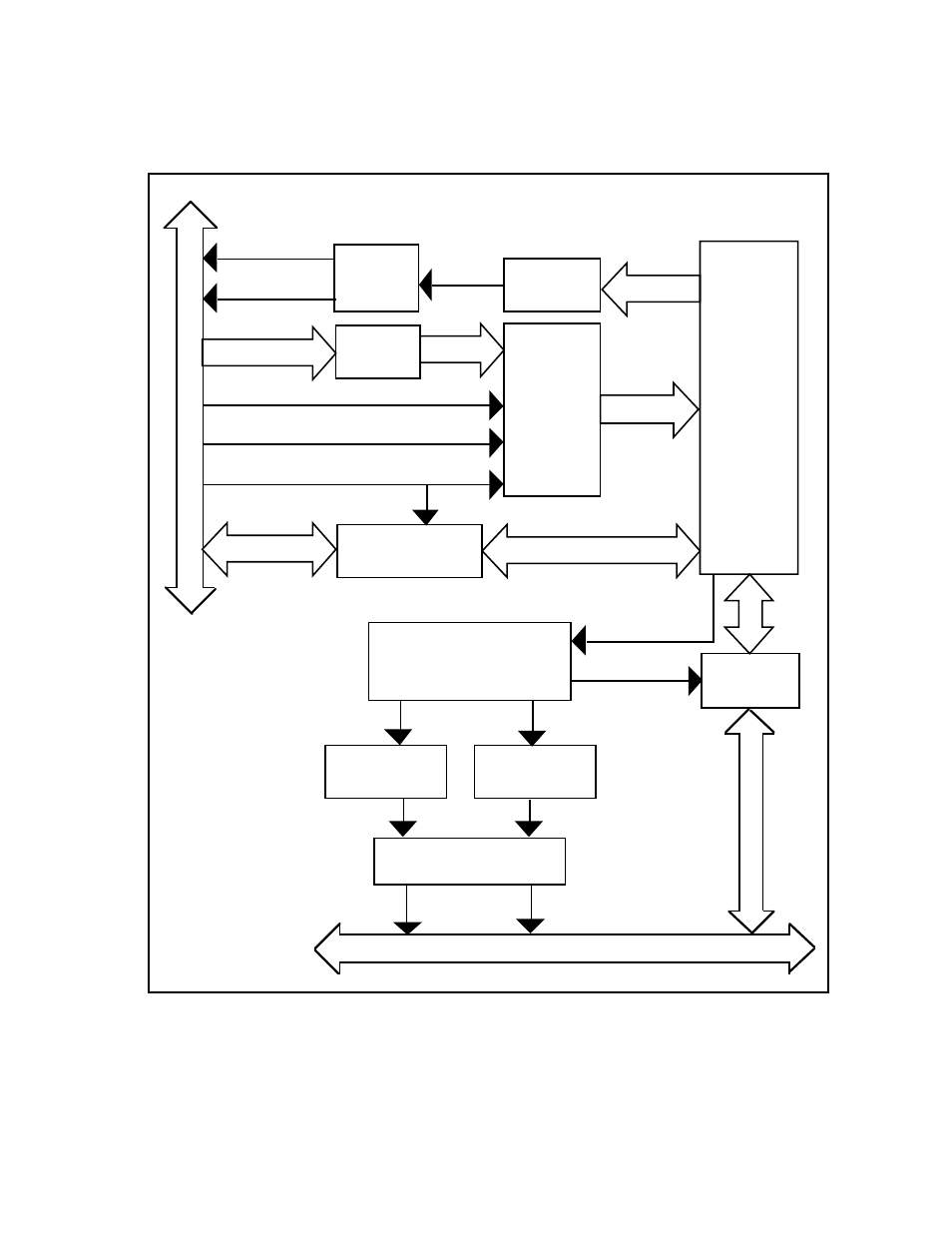 Figure 3-1. block diagram of gpib-com, Gpib, Figure 3-1 shows a block diagram of the gpib-com | National Instruments GPIB-COM User Manual | Page 22 / 56