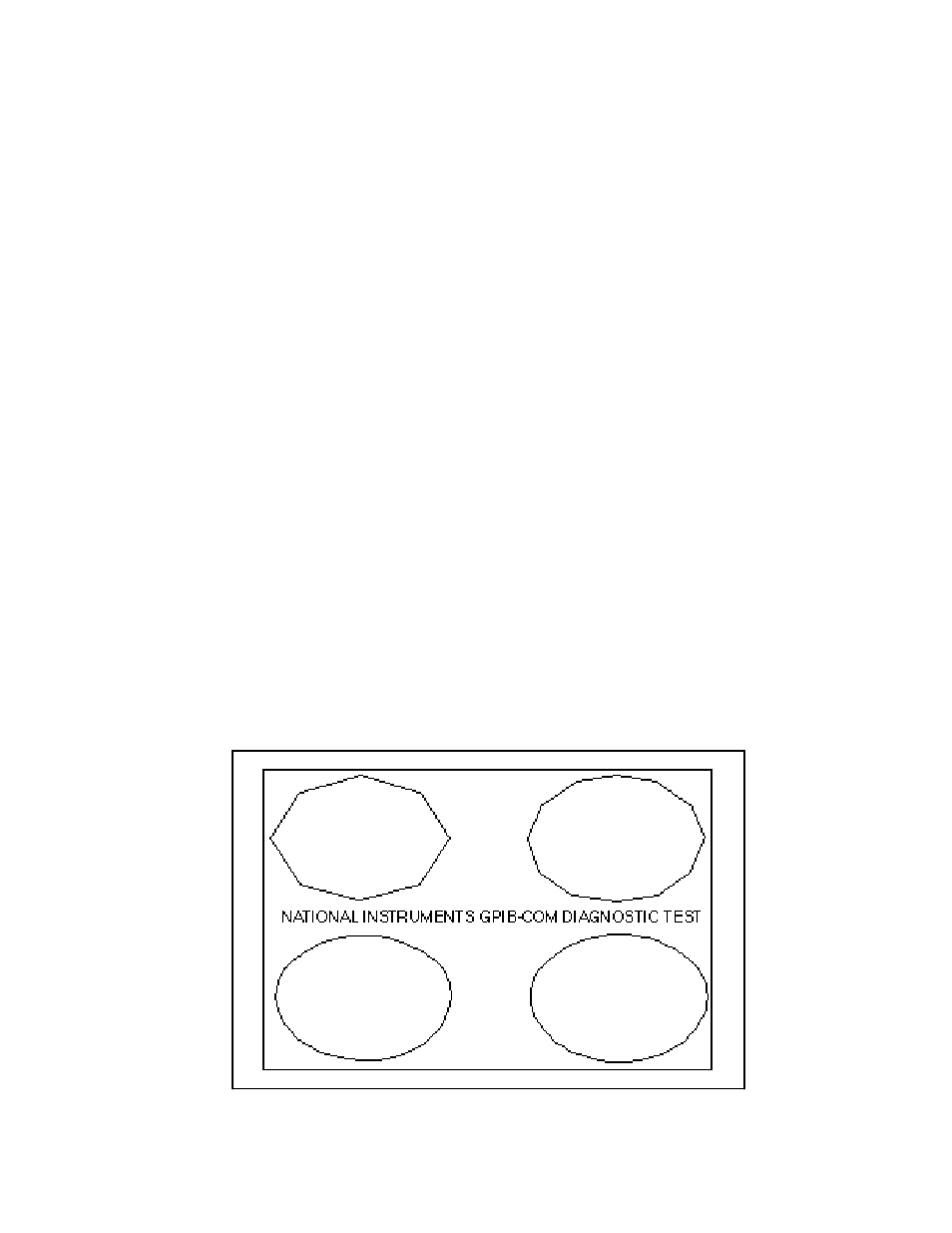 2 plotter test, Figure 4-1. plotter output | National Instruments GPIB-COM User Manual | Page 26 / 56