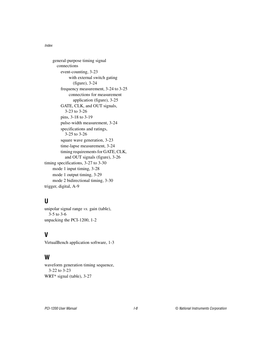 National Instruments PCI-1200 User Manual | Page 100 / 100