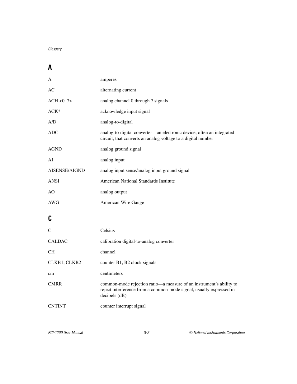 National Instruments PCI-1200 User Manual | Page 86 / 100
