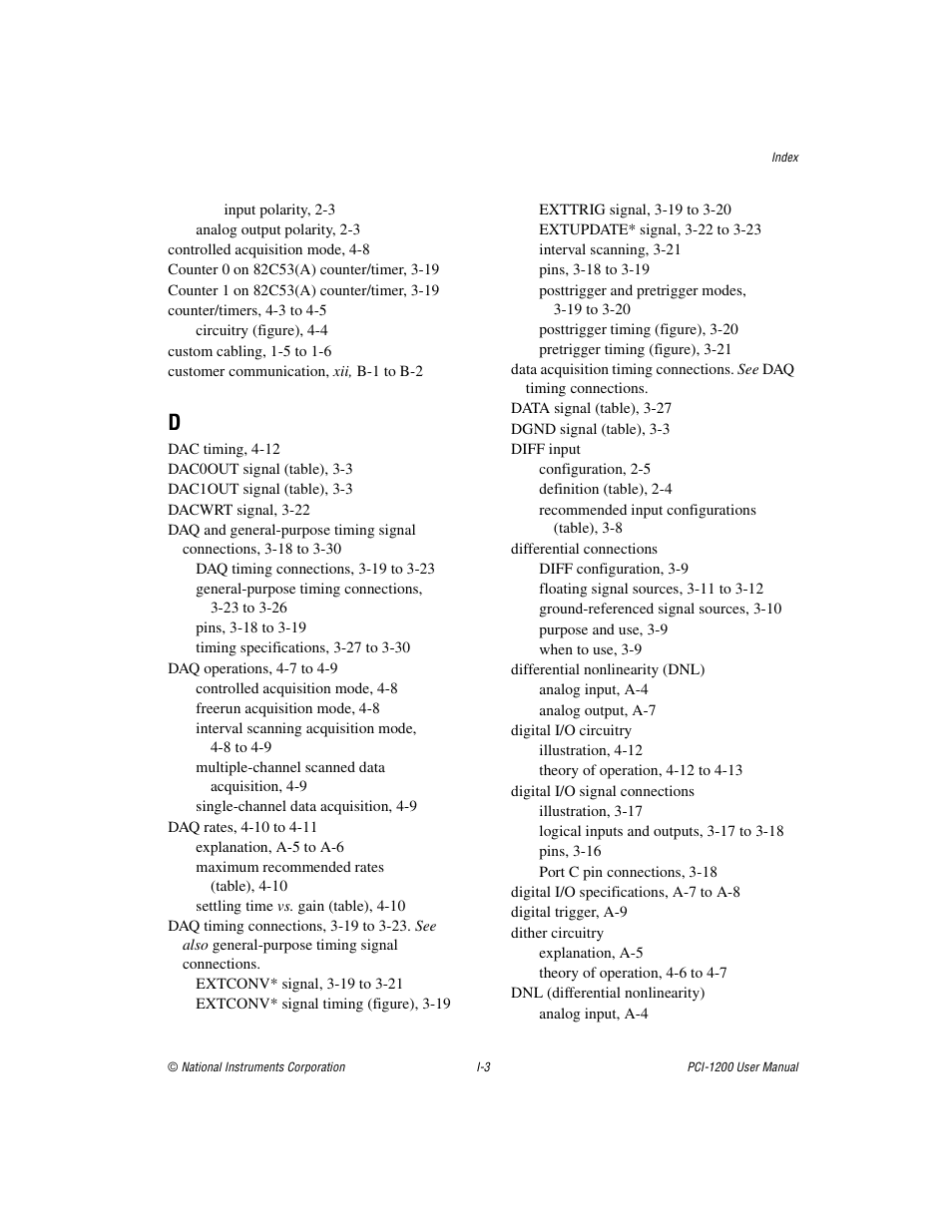 National Instruments PCI-1200 User Manual | Page 95 / 100