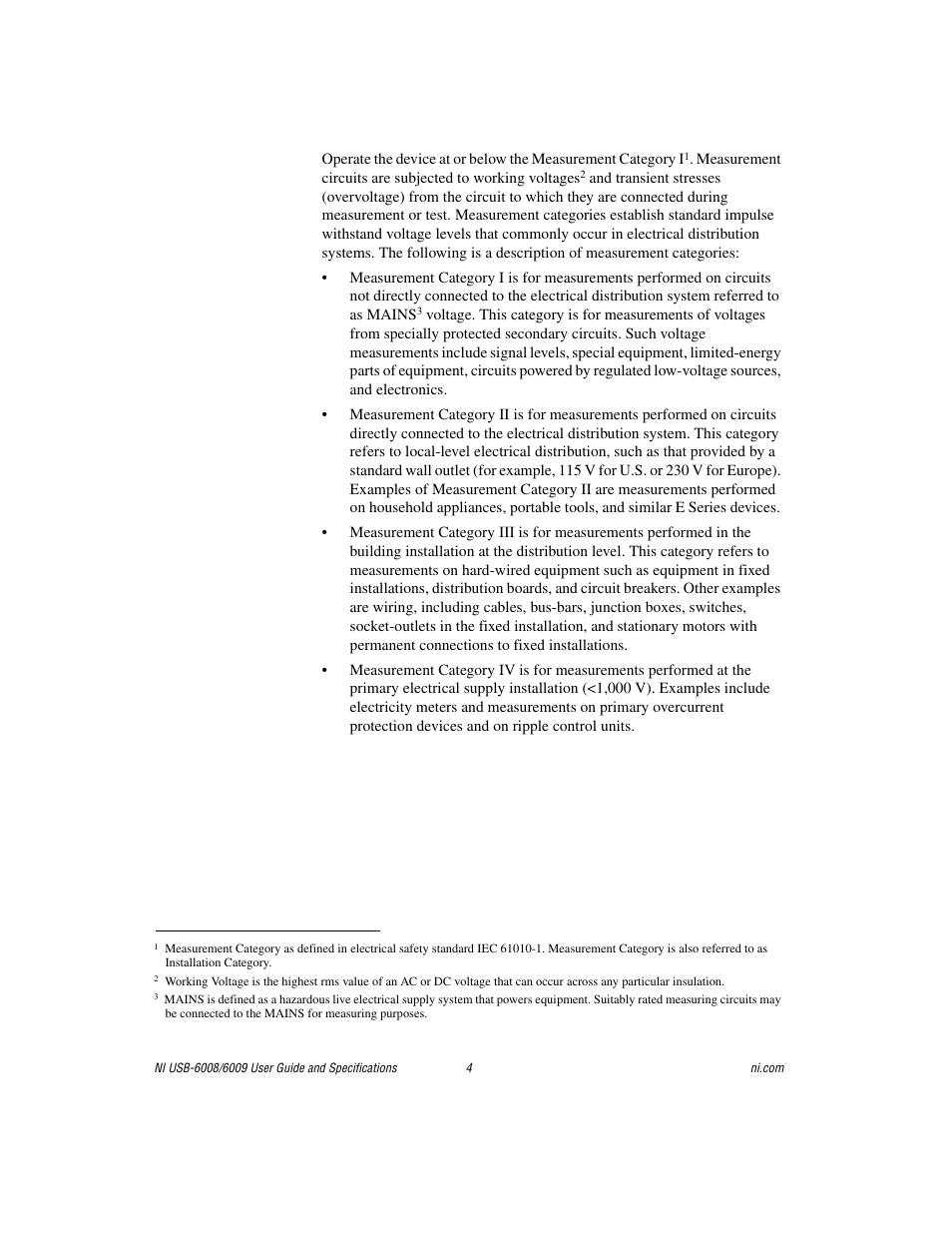 National Instruments 6008 User Manual | Page 4 / 27