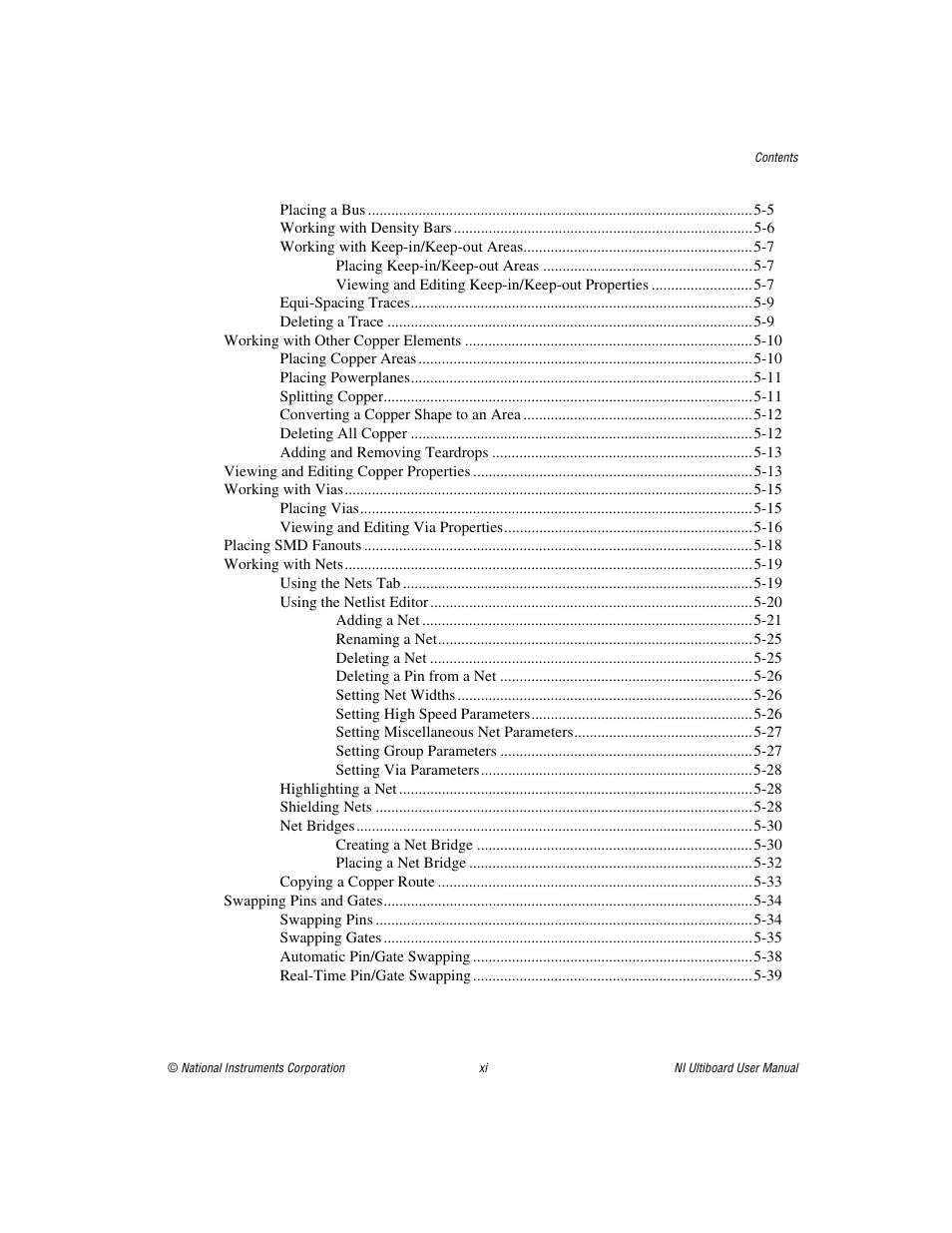 National Instruments Graphical User Interface Ultiboard User Manual | Page 10 / 281