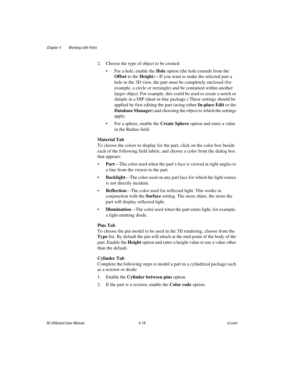 National Instruments Graphical User Interface Ultiboard User Manual | Page 114 / 281