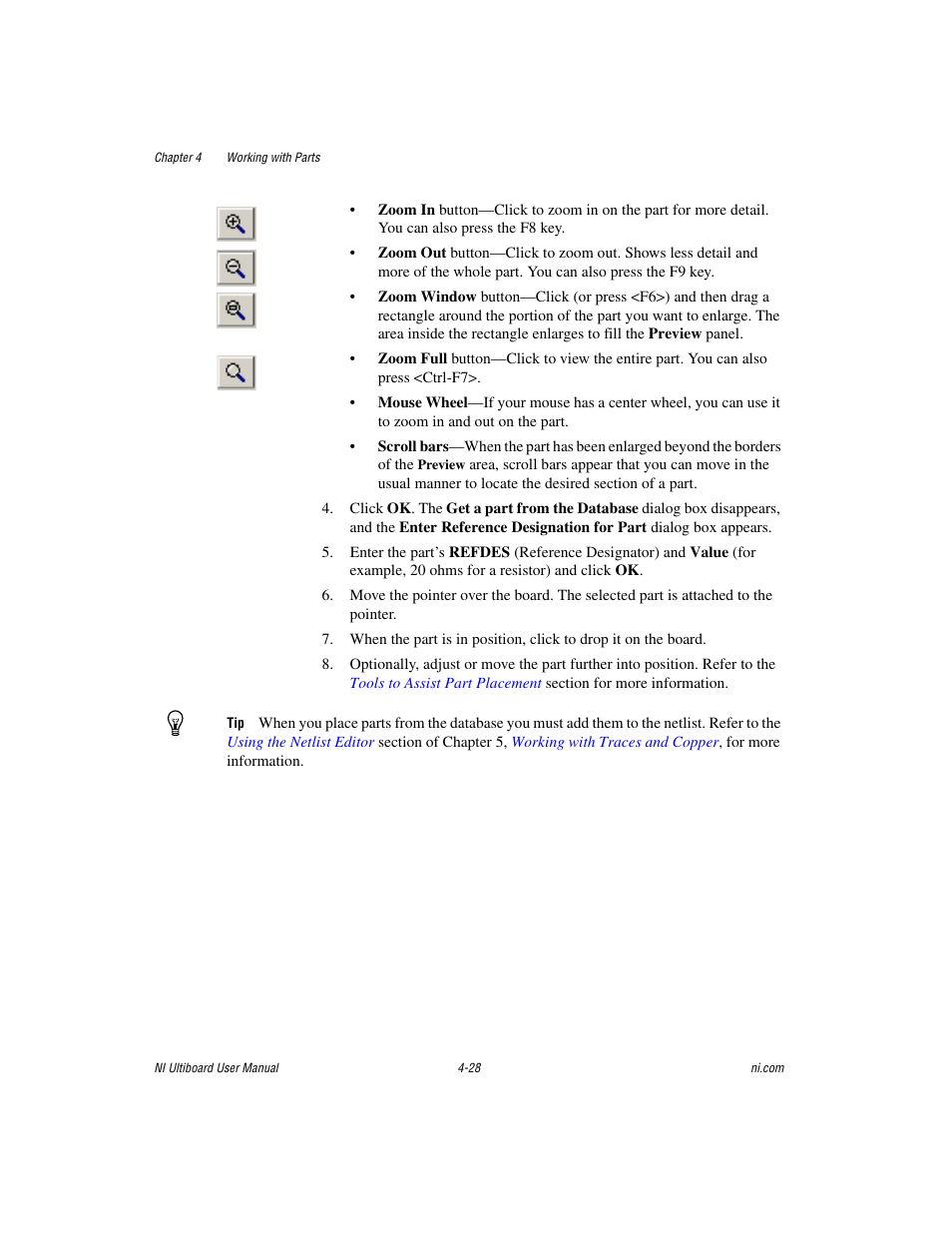 National Instruments Graphical User Interface Ultiboard User Manual | Page 124 / 281