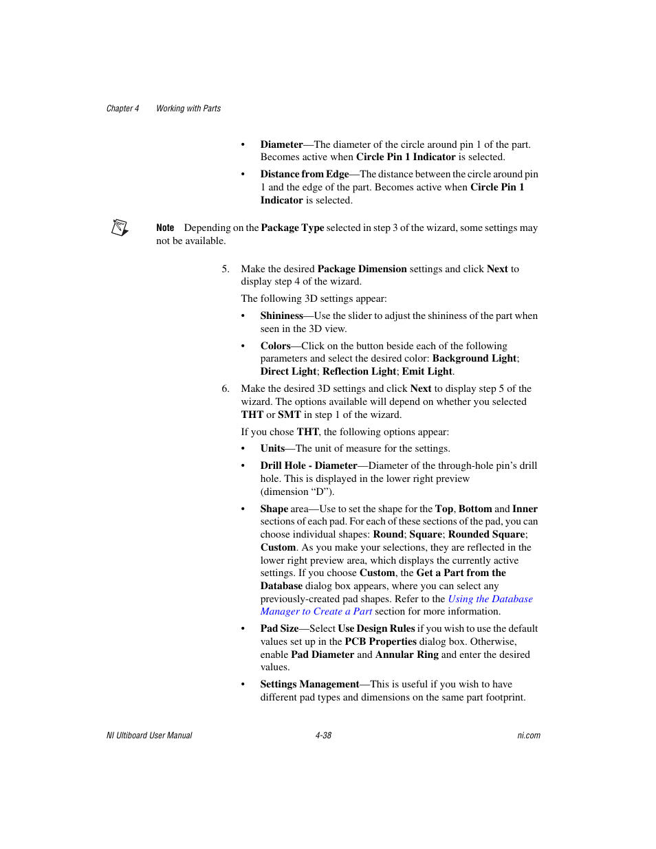 National Instruments Graphical User Interface Ultiboard User Manual | Page 134 / 281