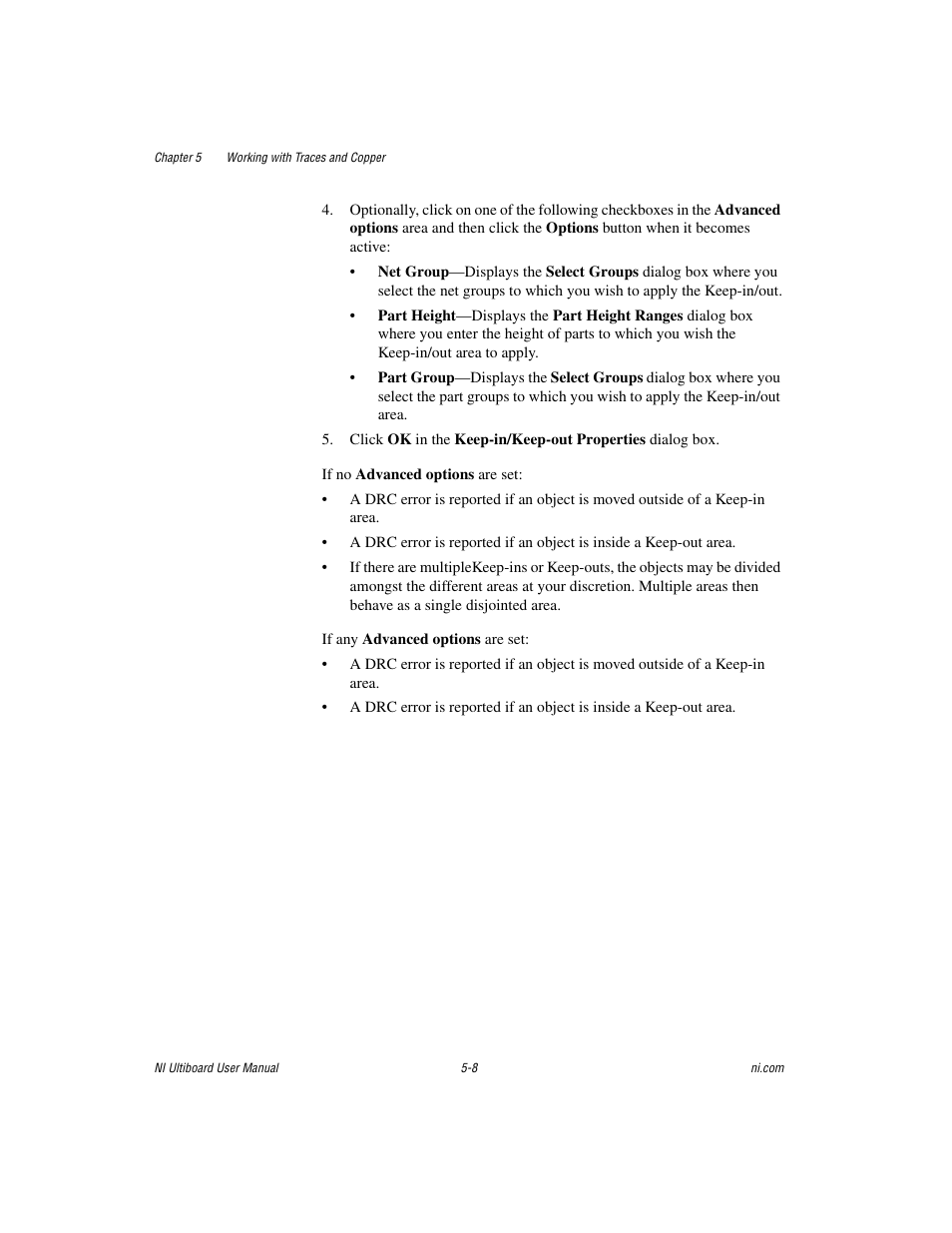 National Instruments Graphical User Interface Ultiboard User Manual | Page 152 / 281