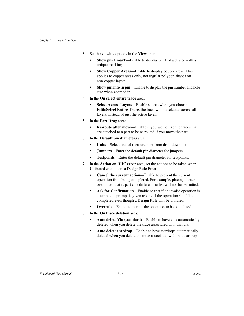 National Instruments Graphical User Interface Ultiboard User Manual | Page 32 / 281