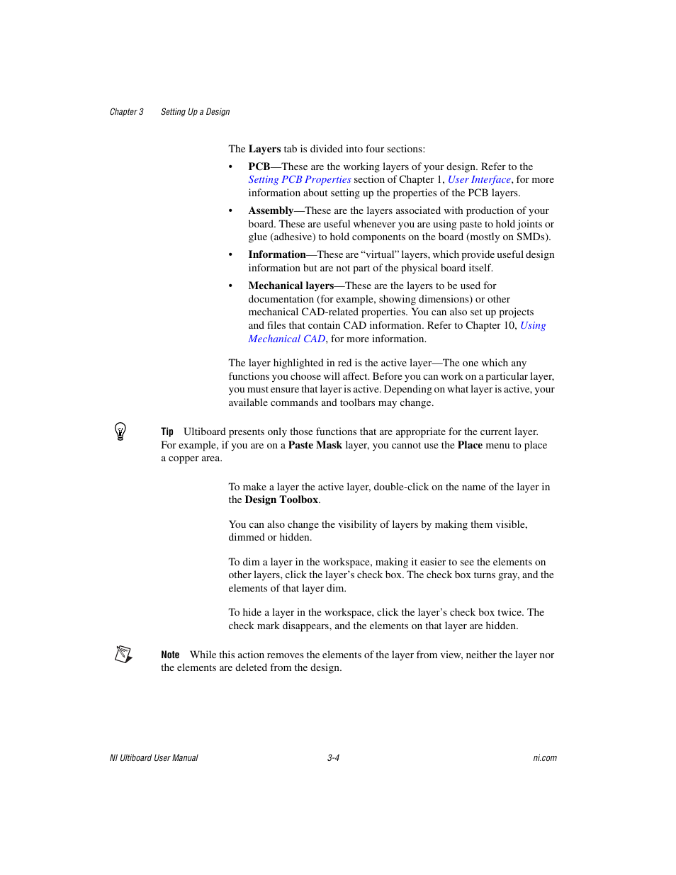 National Instruments Graphical User Interface Ultiboard User Manual | Page 80 / 281