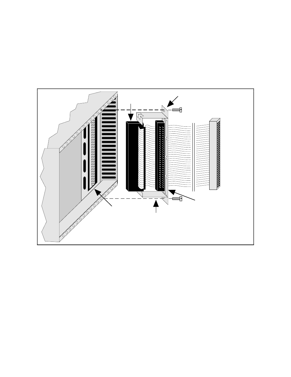 Figure e-1. scxi-1340 installation, Figure e-1, Scxi-1340 installation | National Instruments SCXI-1120 User Manual | Page 101 / 130