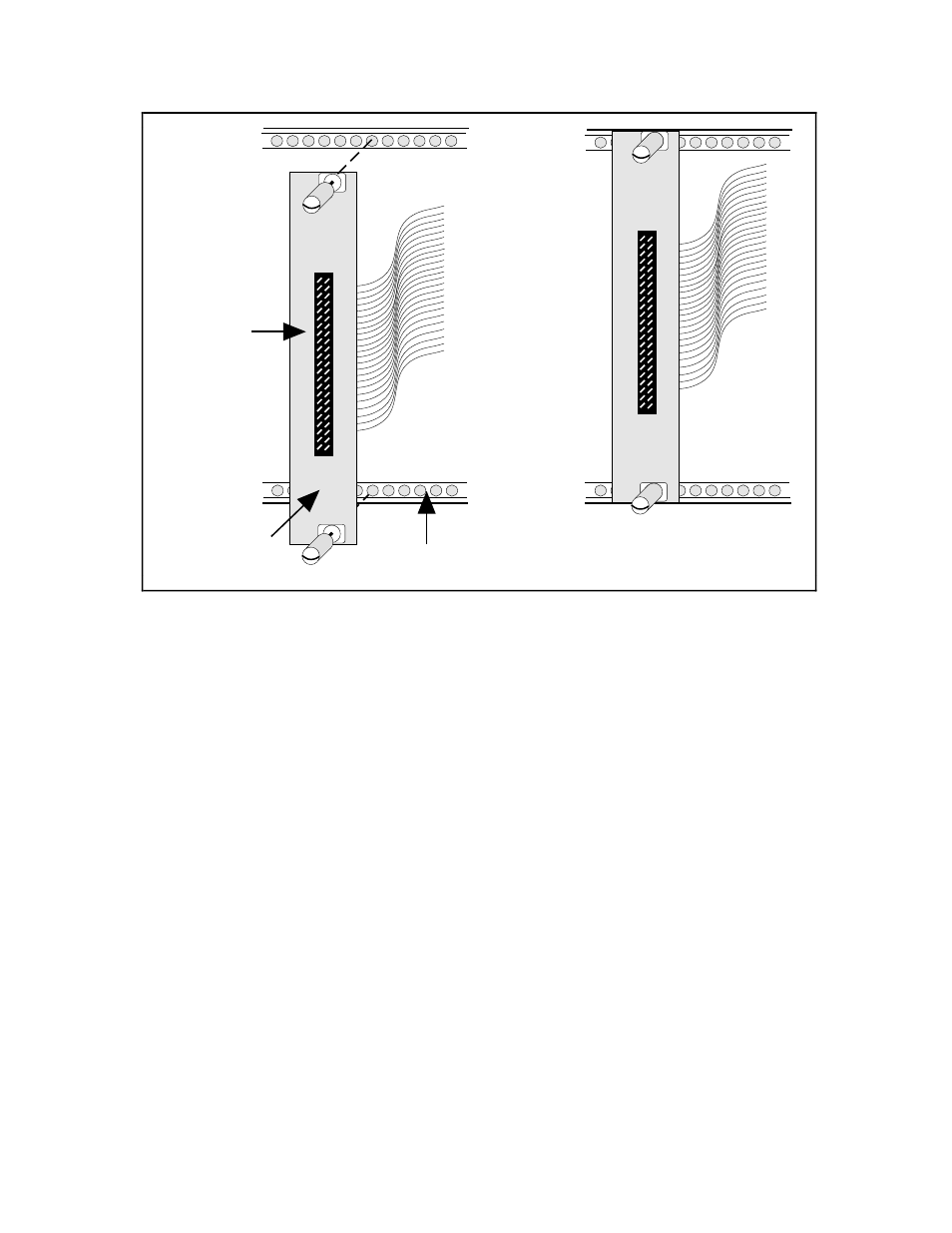 Scxi-1302 50-pin terminal block, Scxi-1302 wiring procedure, Figure e-3. scxi-1180 front panel installation | Figure e-3, Scxi-1180 front panel installation | National Instruments SCXI-1120 User Manual | Page 106 / 130