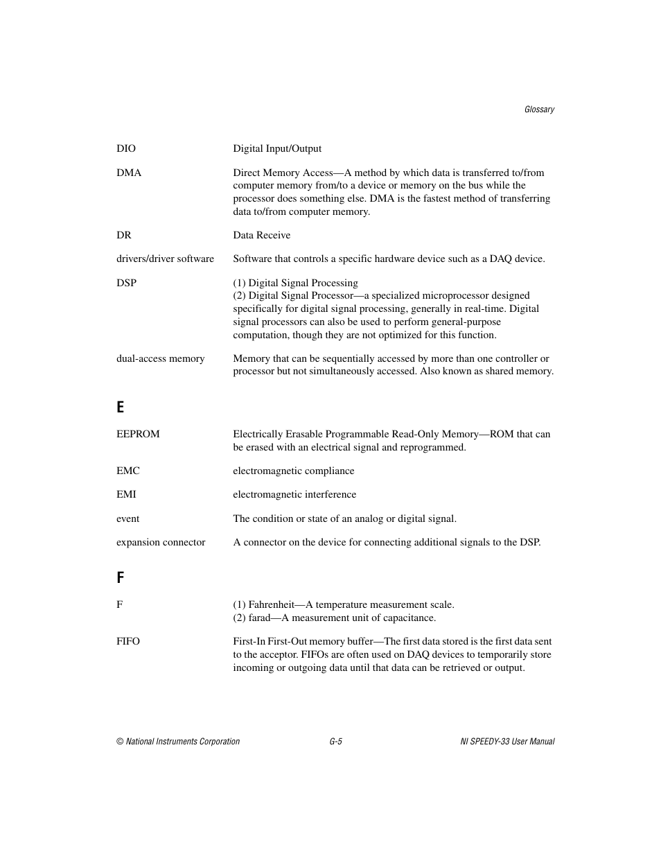 National Instruments Signal Processing Engineering Educational Device NI SPEEDY-33 User Manual | Page 37 / 45