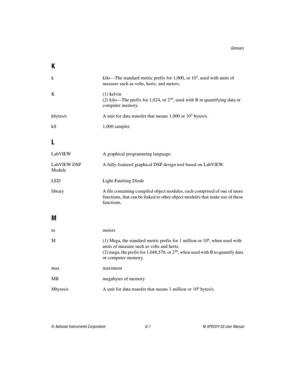 National Instruments Signal Processing Engineering Educational Device NI SPEEDY-33 User Manual | Page 39 / 45