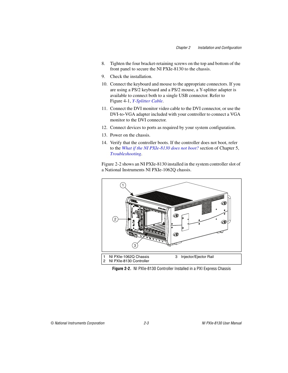 National Instruments NI PXIe-8130 User Manual | Page 19 / 84