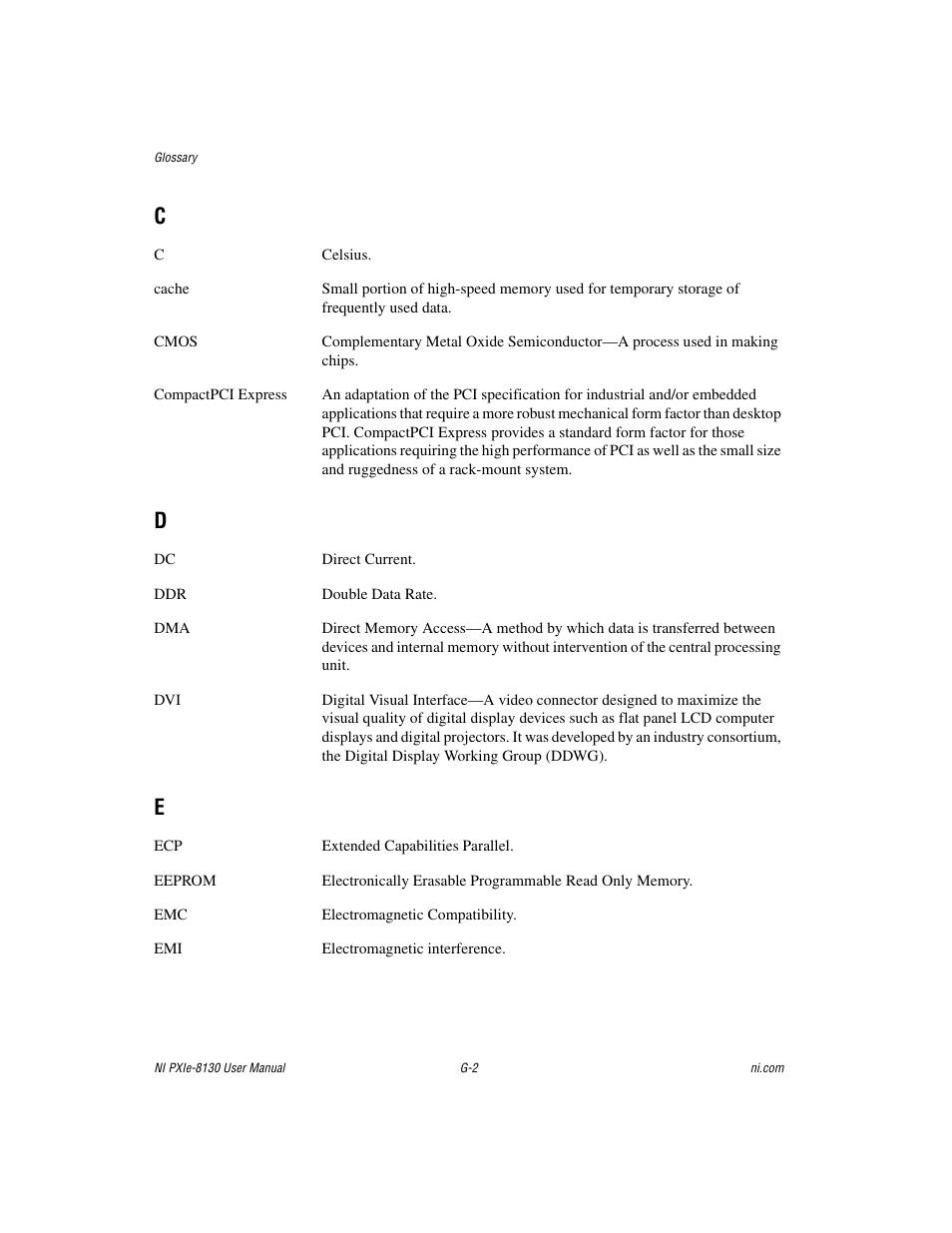 National Instruments NI PXIe-8130 User Manual | Page 75 / 84