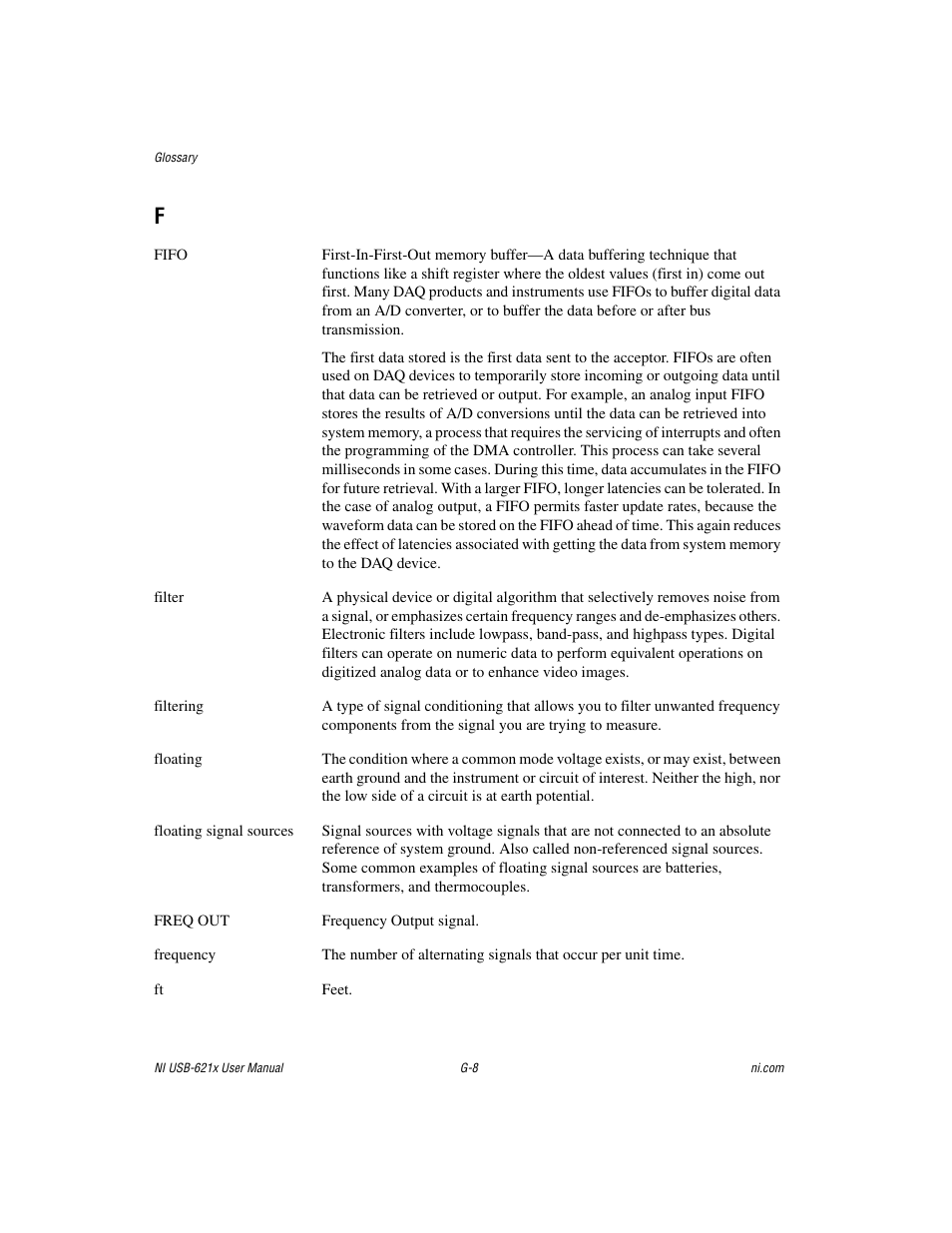 National Instruments NI USB-621x User Manual | Page 157 / 178