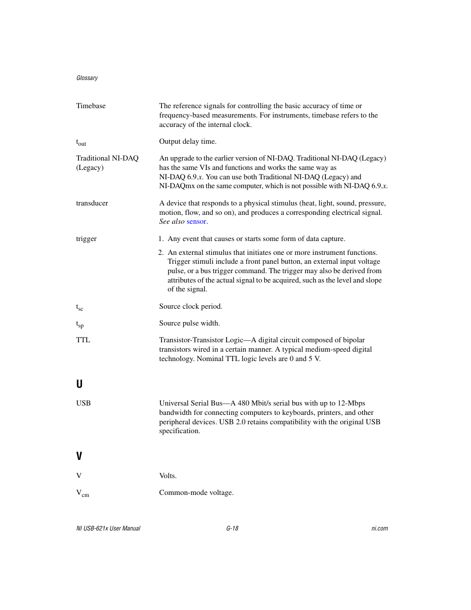 National Instruments NI USB-621x User Manual | Page 167 / 178