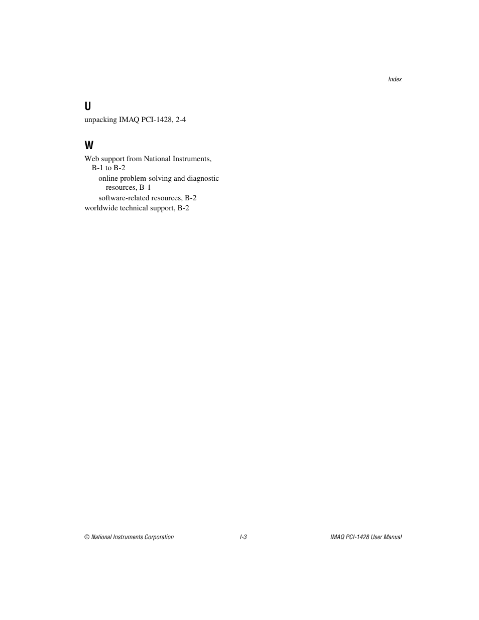 National Instruments PCI-1428 User Manual | Page 39 / 39