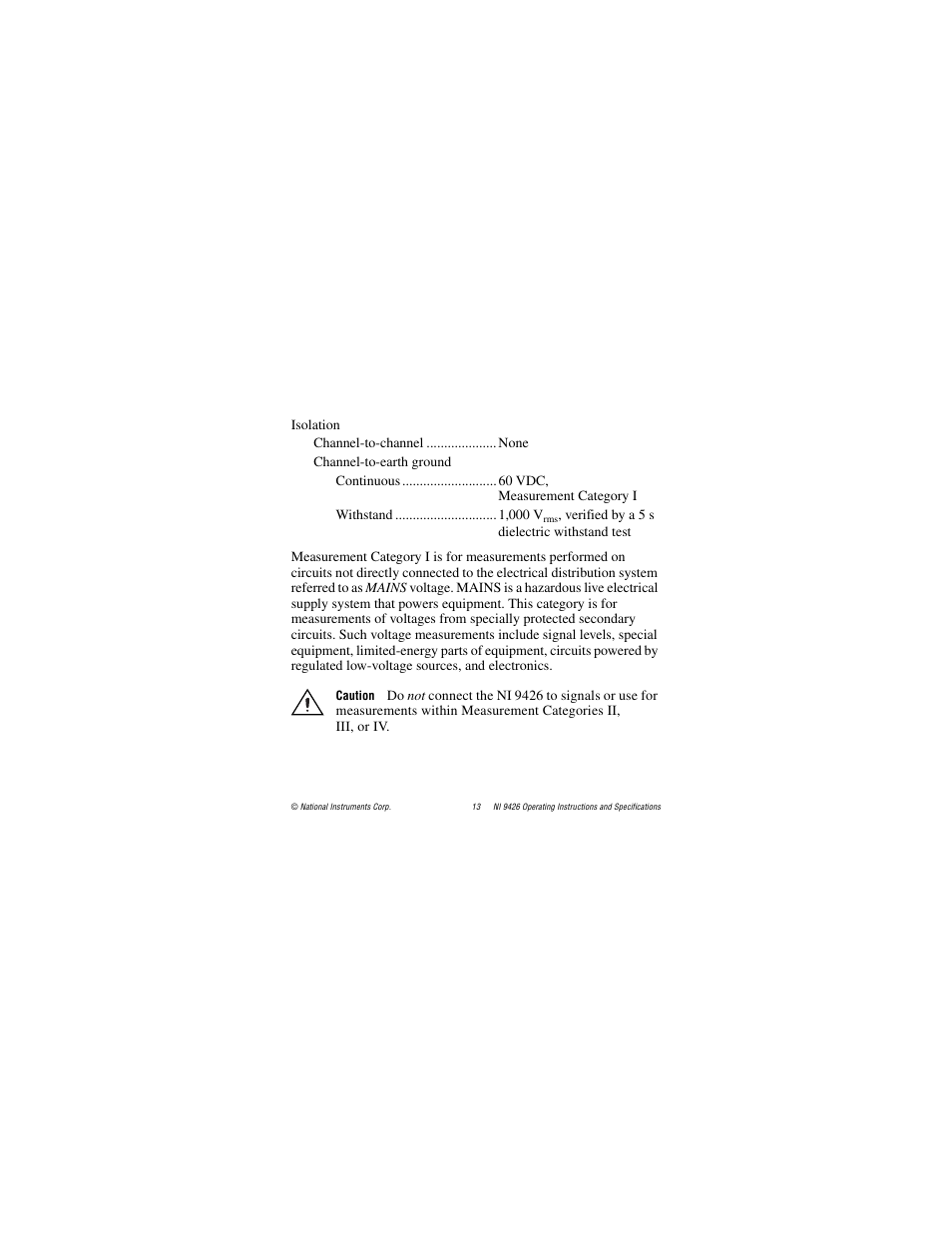 National Instruments NI 9426 User Manual | Page 13 / 20
