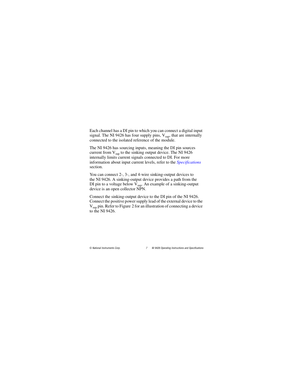 National Instruments NI 9426 User Manual | Page 7 / 20