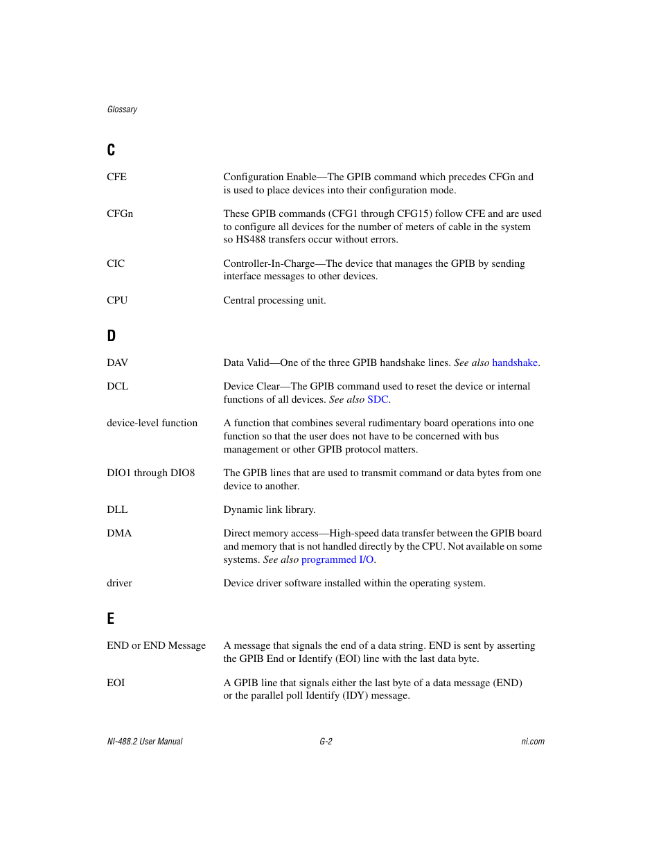 National Instruments NI-488.2 User Manual | Page 122 / 137