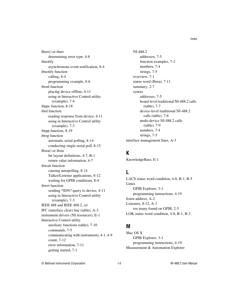 National Instruments NI-488.2 User Manual | Page 133 / 137