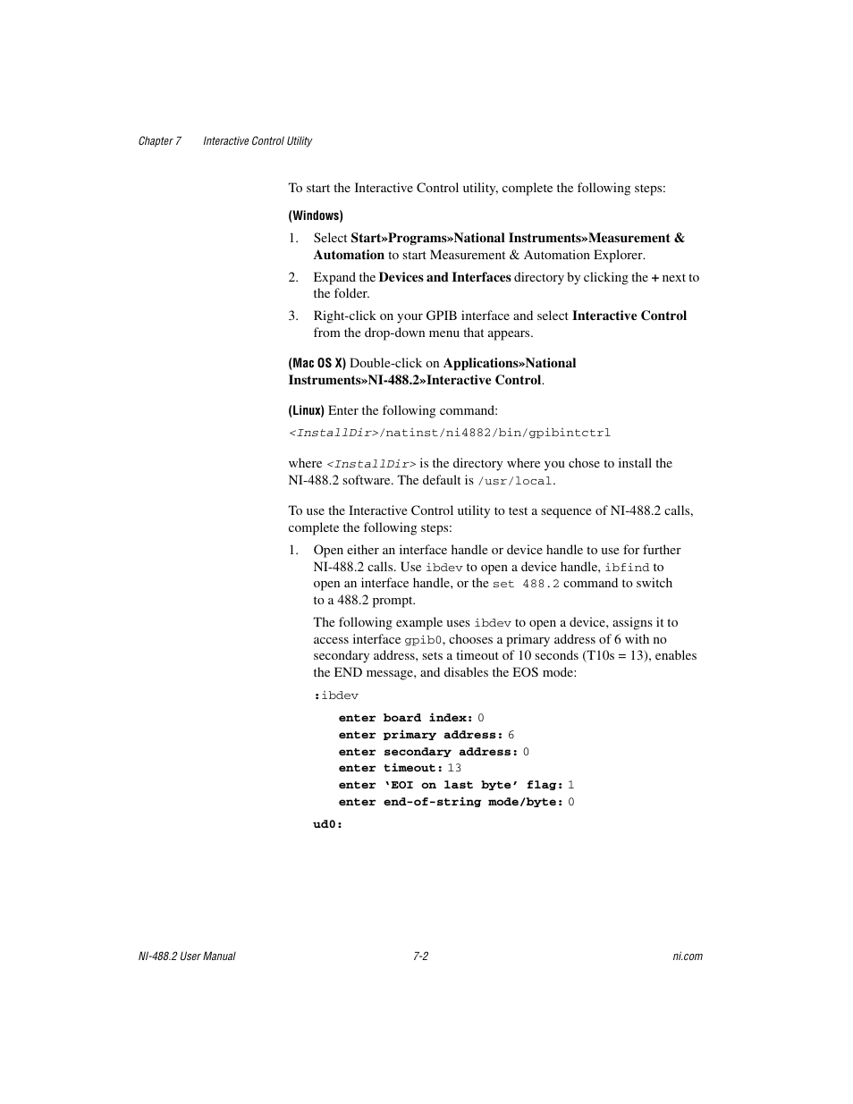 National Instruments NI-488.2 User Manual | Page 65 / 137