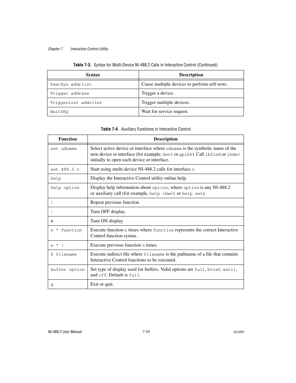 National Instruments NI-488.2 User Manual | Page 73 / 137
