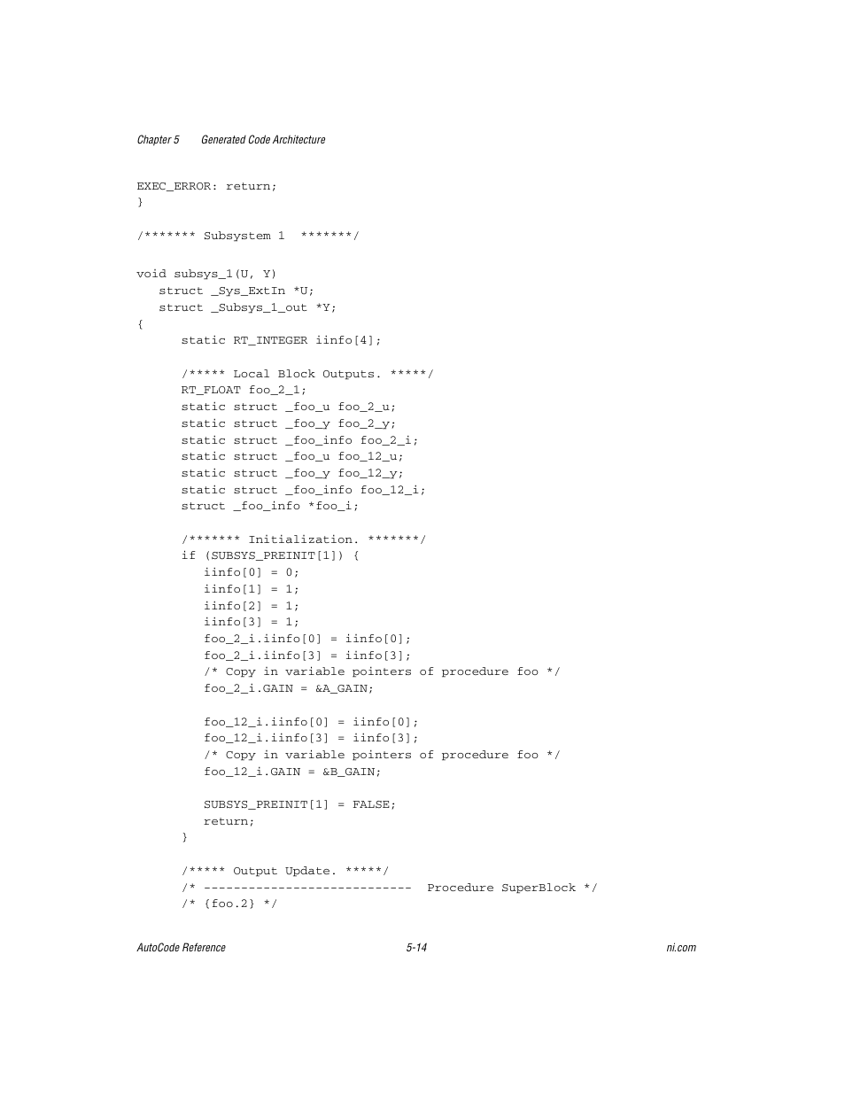 National Instruments AutoCode NI MATRIX User Manual | Page 122 / 250