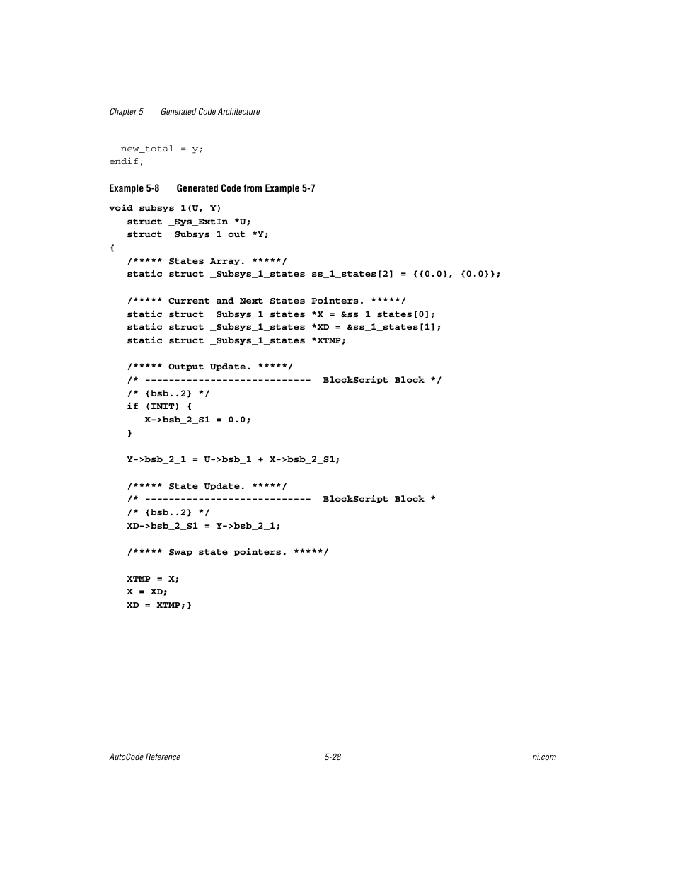 National Instruments AutoCode NI MATRIX User Manual | Page 136 / 250