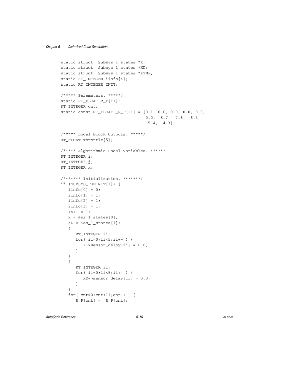 National Instruments AutoCode NI MATRIX User Manual | Page 173 / 250