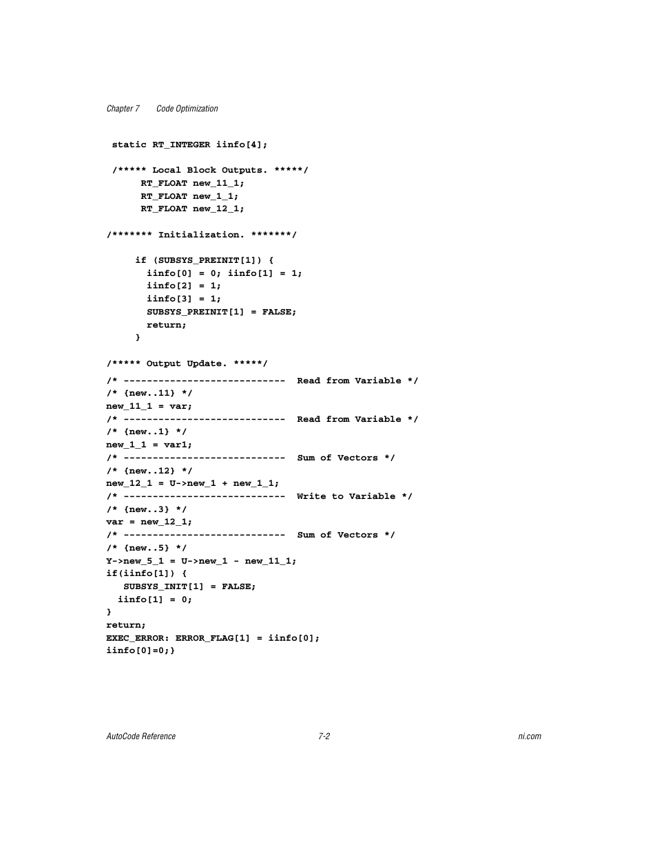 National Instruments AutoCode NI MATRIX User Manual | Page 193 / 250