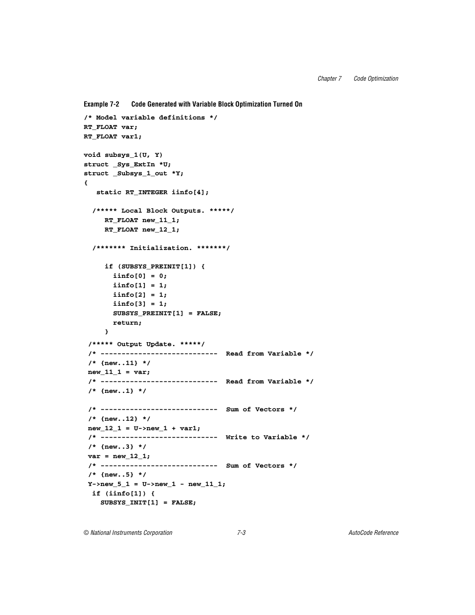 E 7-2 | National Instruments AutoCode NI MATRIX User Manual | Page 194 / 250