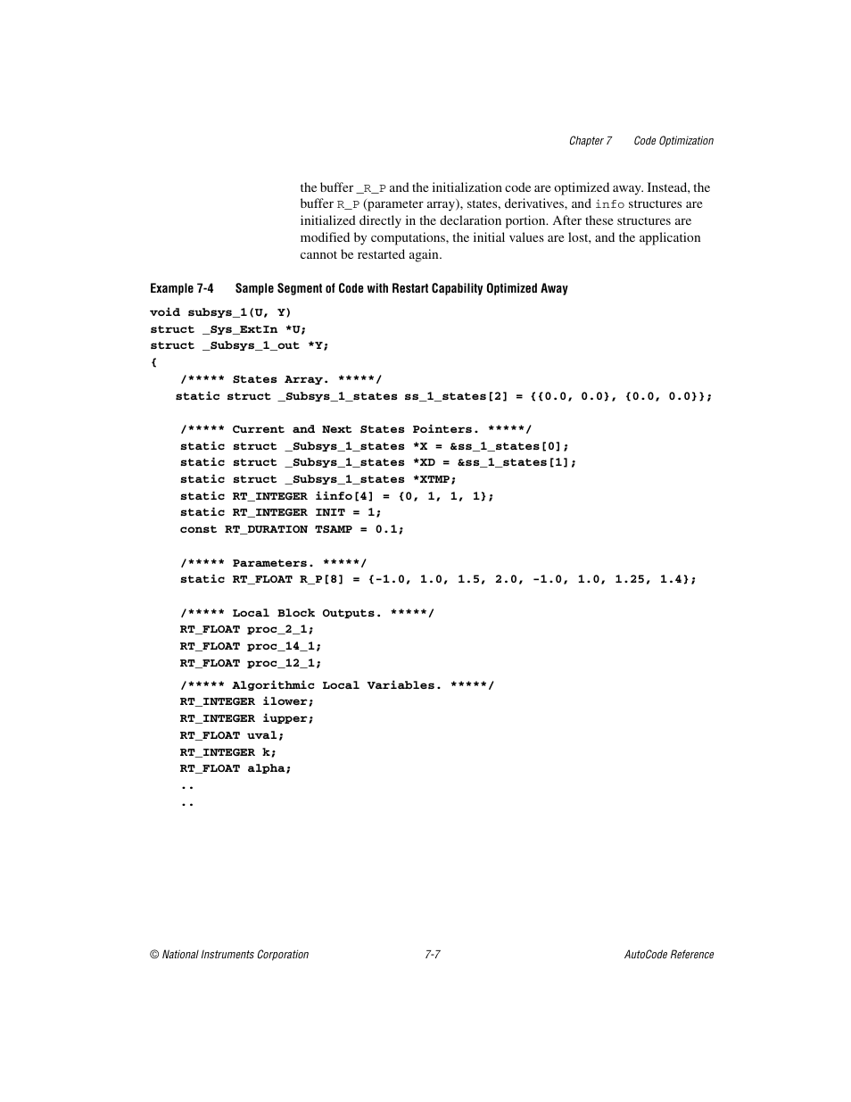 National Instruments AutoCode NI MATRIX User Manual | Page 198 / 250