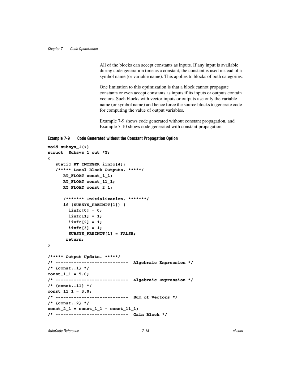 National Instruments AutoCode NI MATRIX User Manual | Page 205 / 250