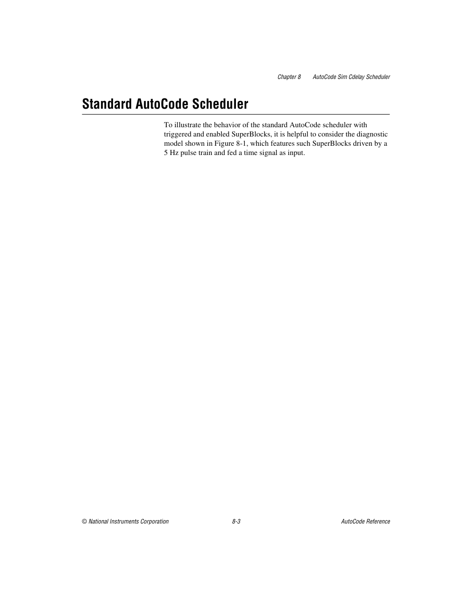 Standard autocode scheduler, Standard autocode scheduler -3 | National Instruments AutoCode NI MATRIX User Manual | Page 213 / 250