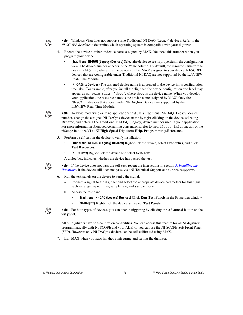 National Instruments NI 5102 User Manual | Page 13 / 68