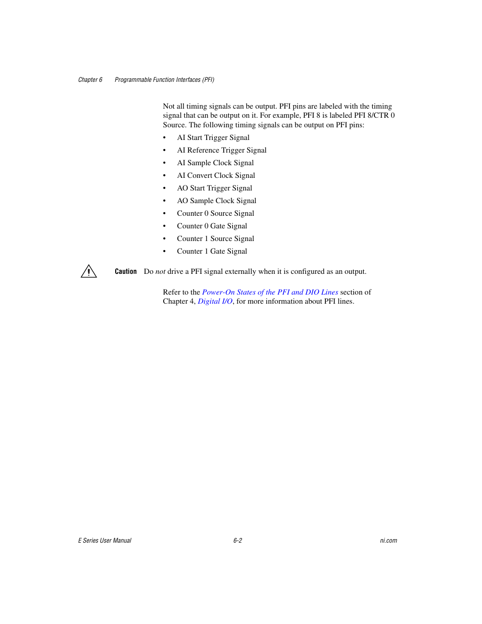 National Instruments Data Acquisition Device E Series User Manual | Page 117 / 264