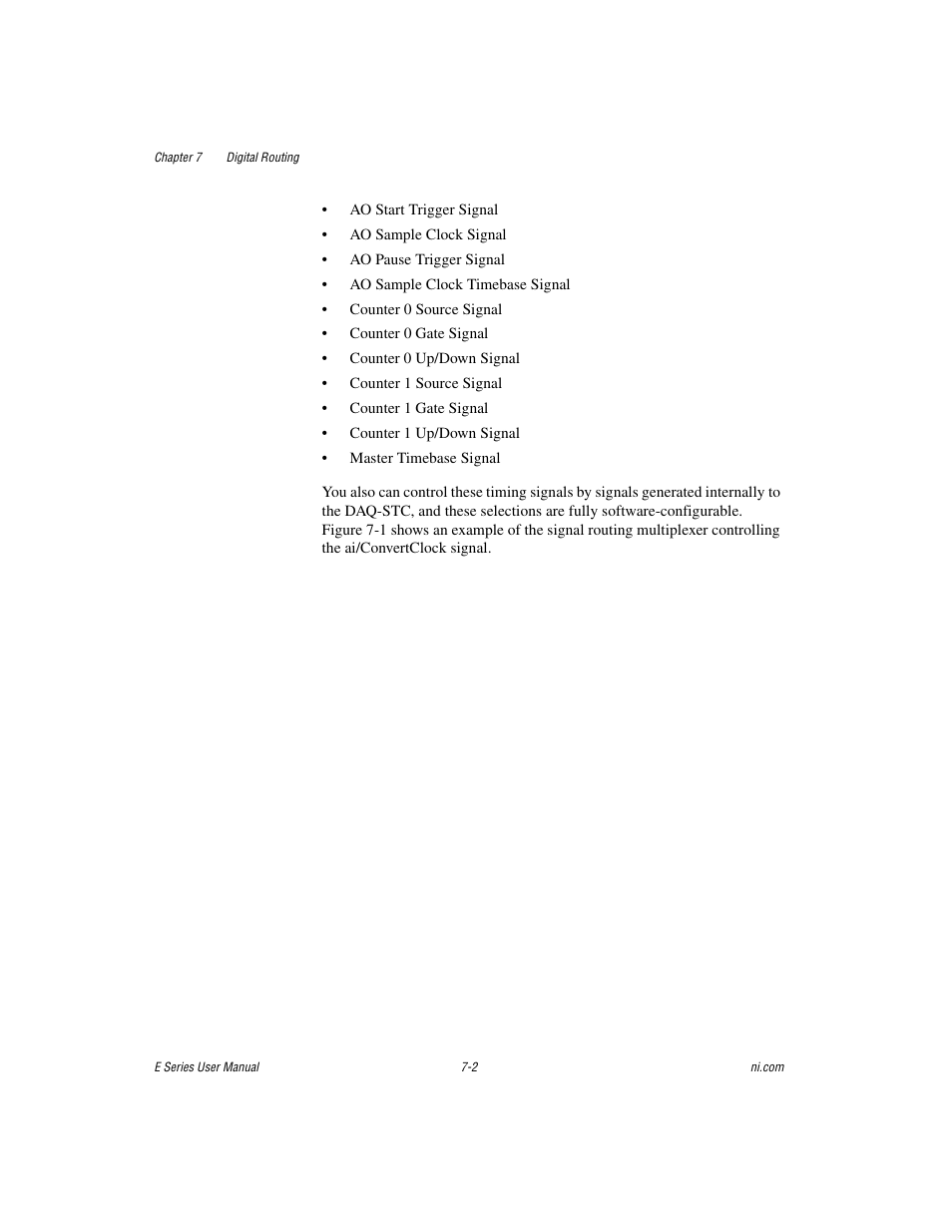 National Instruments Data Acquisition Device E Series User Manual | Page 119 / 264