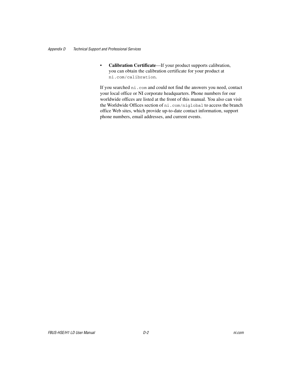 National Instruments Fieldbus User Manual | Page 29 / 41