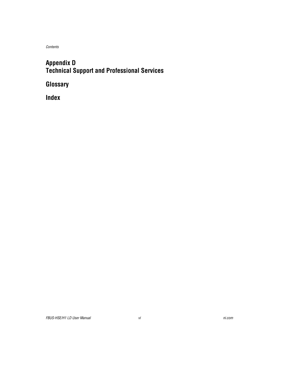 National Instruments Fieldbus User Manual | Page 6 / 41