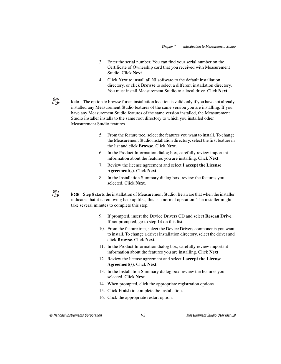 National Instruments Measurement Studio User Manual | Page 10 / 66