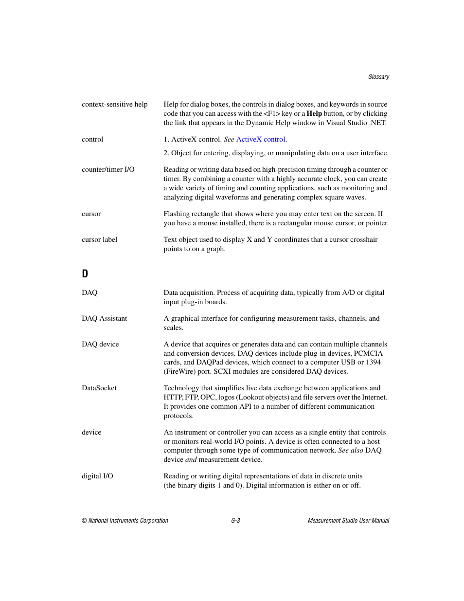 National Instruments Measurement Studio User Manual | Page 55 / 66