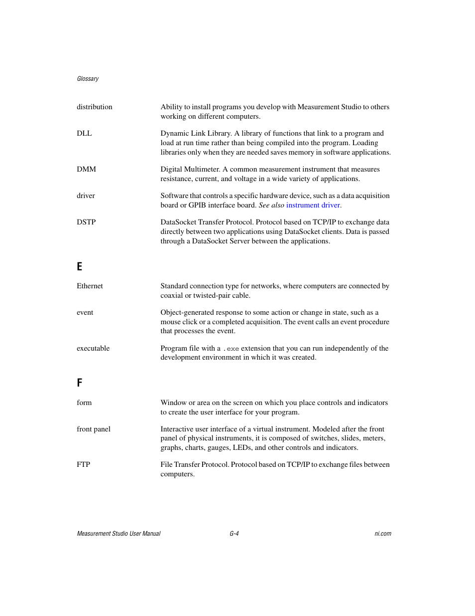 National Instruments Measurement Studio User Manual | Page 56 / 66